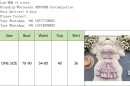 LE4188 Korean Wear a Sweet Lace Halter Tank Top Sexy Short Ruffled Skirt to Reduce Age Vacation Two-Piece Set